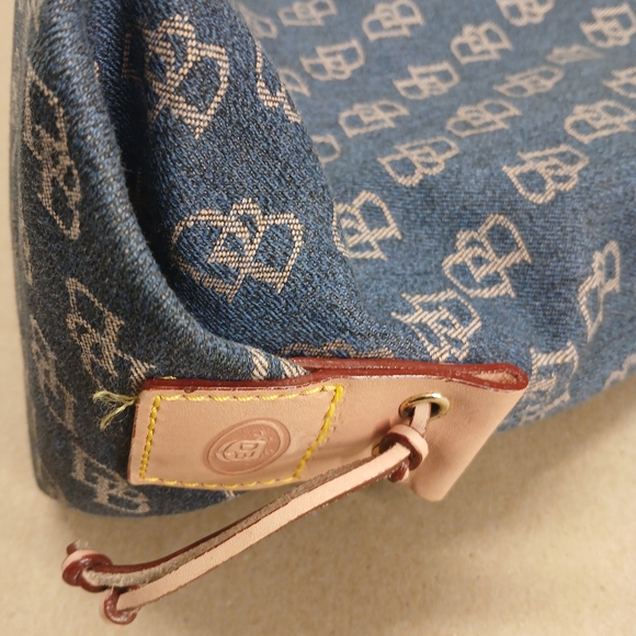 Dooney & Bourke Blue and Brown Women's Bag - Picture 8 of 14